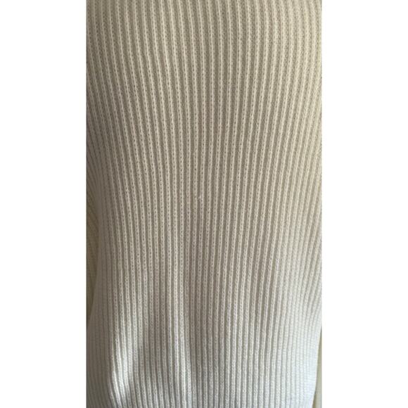 Ophelia Roe 3X White Sweater NEW NWT Peplum - Picture 9 of 10